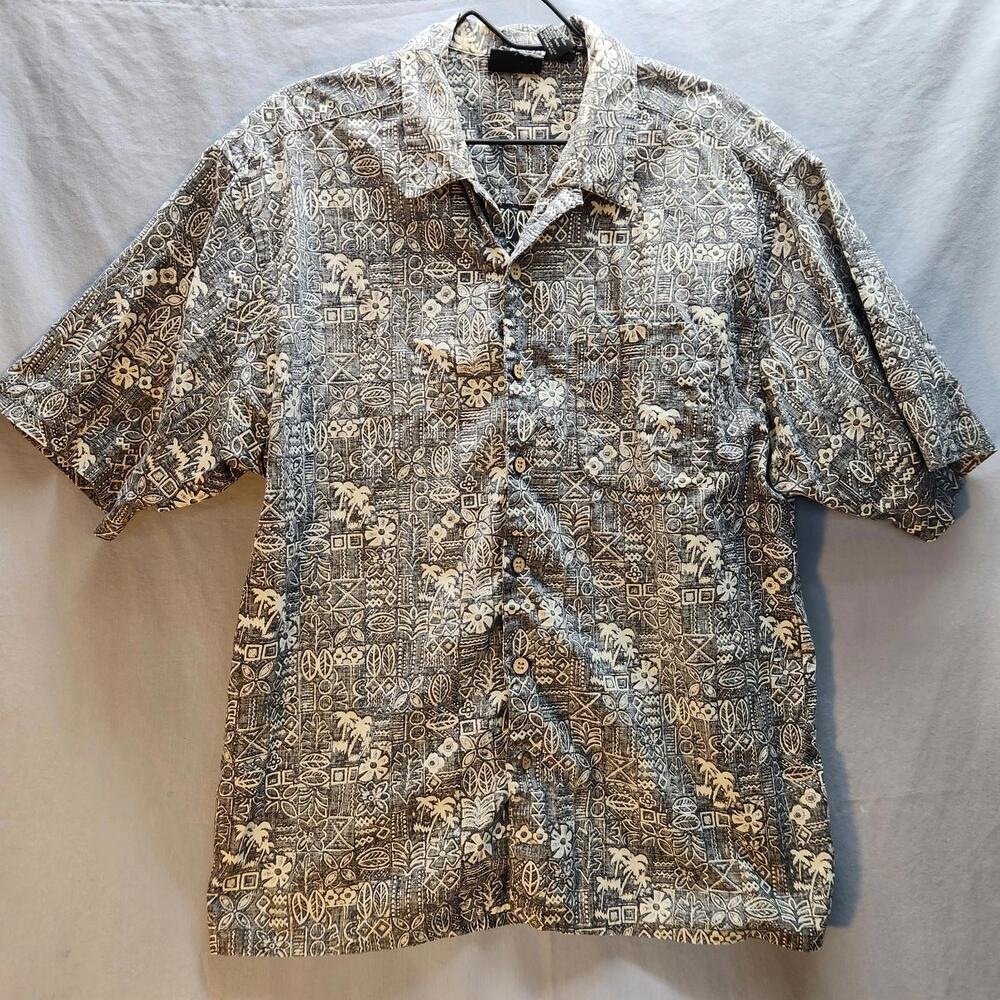 OP Ocean Pacific‎ Hawaiian Tropical Shirt Mens Size Large